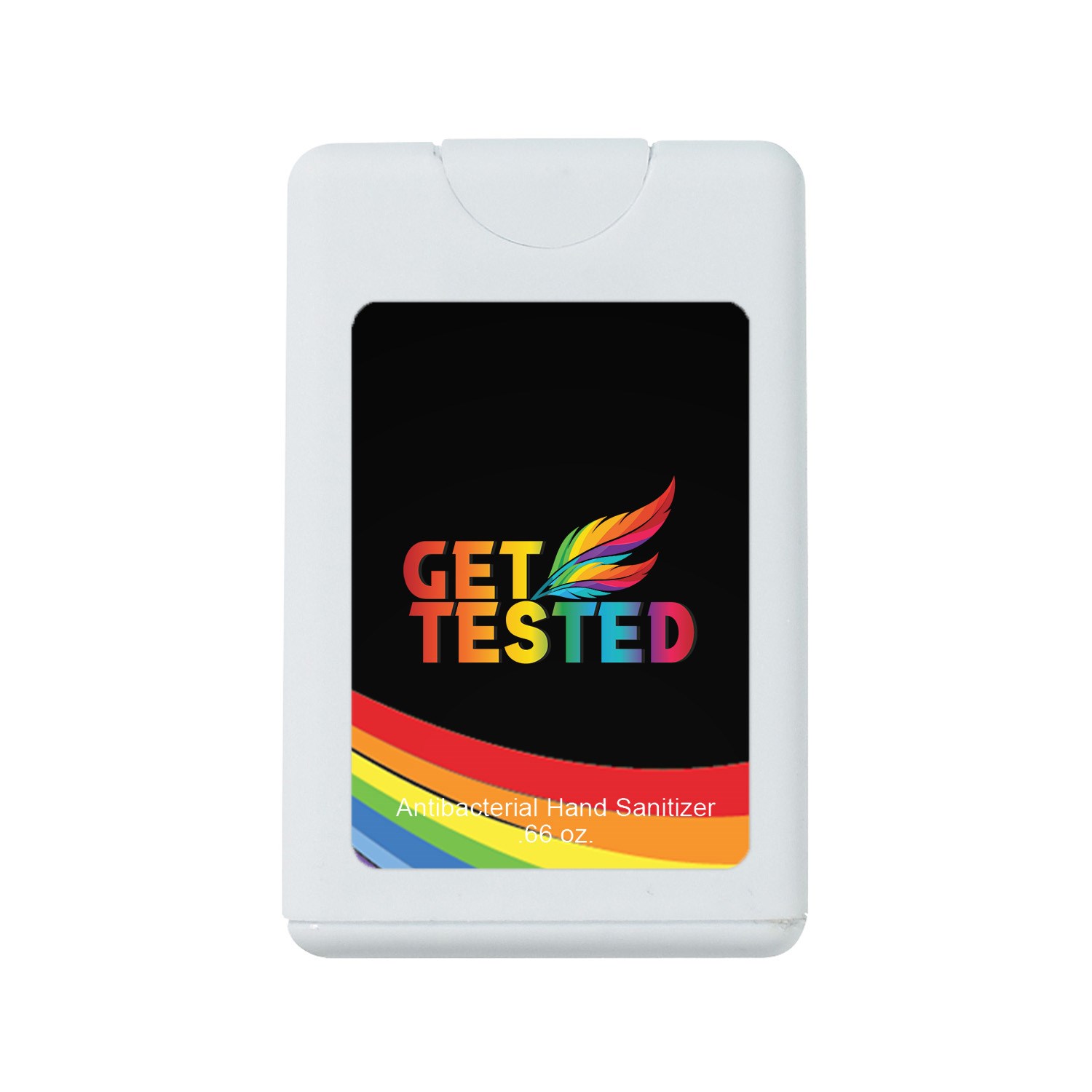 0.66 Oz. Card Shape Hand Sanitizer